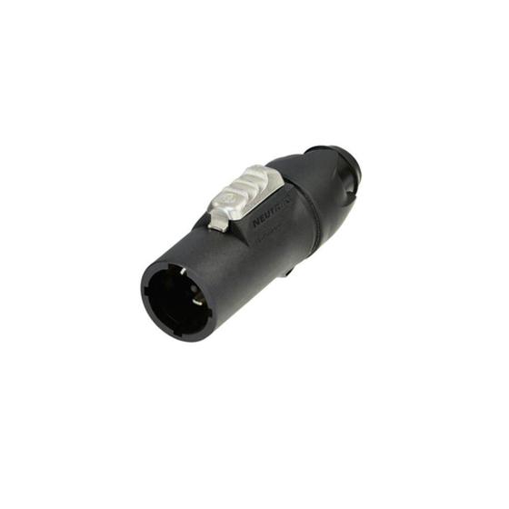 Imagem de Conector powercon cabo macho preto cbc nac3mx-w-top neutrik