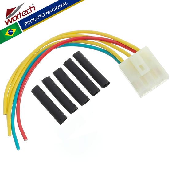 Imagem de Conector Regulador Retificador Hornet CB 600 F (05-07) Wortech