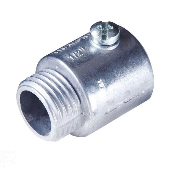 Imagem de Conector Reto Sem Rosca 1/2" - Flexor Tramontina Tramontina