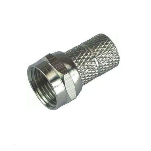 CONECTOR RG 6 F COM ROSCA 100 pçs Menor preço em CONECTOR RG 6 F COM ROSCA 100 pçs