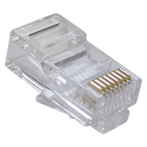 Imagem de Conector Rj45 Cat.5e Macho (pct Com 10)