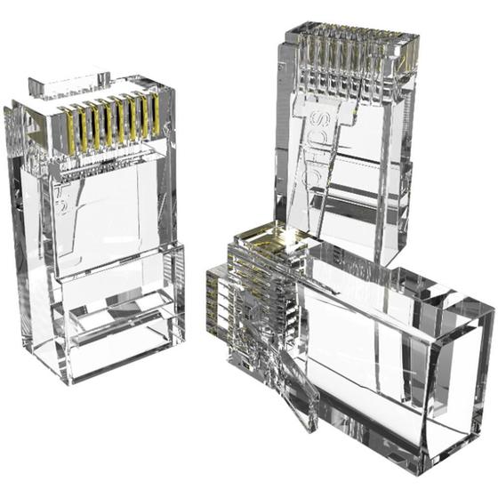 Imagem de Conector RJ45 CAT6 Macho