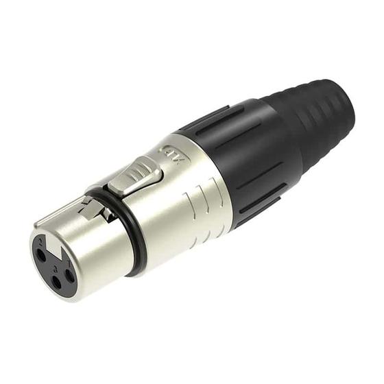 Imagem de Conector seetronic plug xlr femea linha scsf3