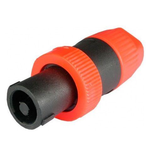 Imagem de Conector Speakon 4 Polos Macho De Linha Laranja Profissional