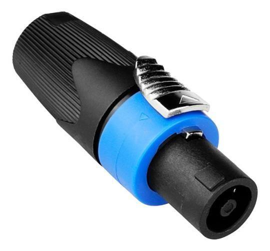 Imagem de Conector Speakon Macho 4 Vias Classe A Resistente Com Trava