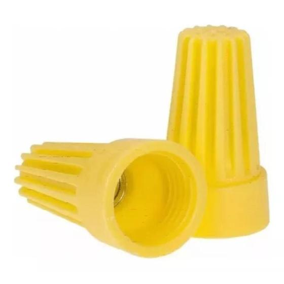 Imagem de Conector Torção 6.0mm Amarelo 3 x 2.5 - Decorlux