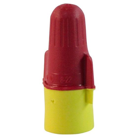 Imagem de Conector Torcão Vermelho e Amarelo Com 10 3M