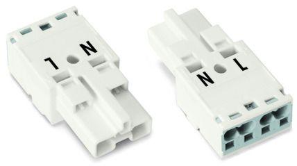 Imagem de Conector Winsta Fêmea 2 Pólos - 770-232 - Wago