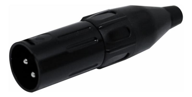 Imagem de Conector Xlr Canon Macho Preto Csr 1030 Bk Csr