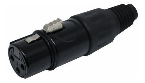 Imagem de Conector Xlr Femea Linha Pesada Tipo Xlr Pro Csr