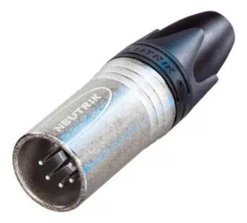 Imagem de Conector Xlr Neutrik Macho 5 Polos De Cabo/linha Nc5mxx