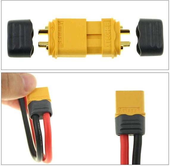 Imagem de Conector Xt60 Xt60h Macho e Fêmea Capa Amass (PAR)