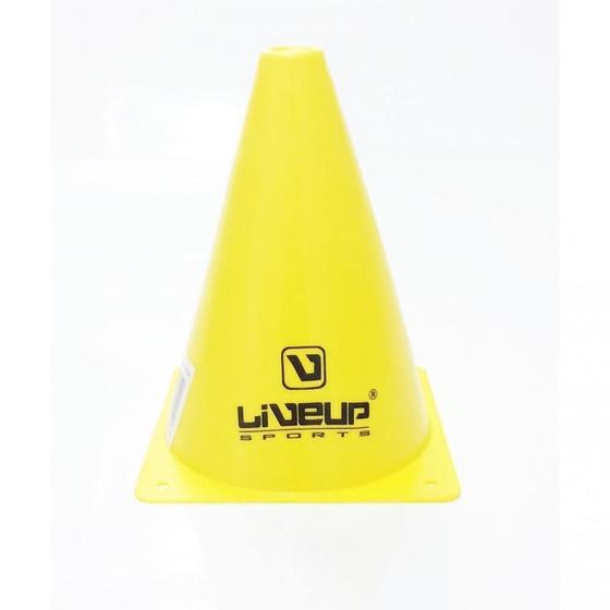 Imagem de Cones De Agilidade - 18Cm - Amarelo - Liveup