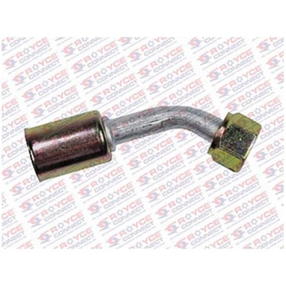 Imagem de Conexao 45º Femea Aluminio 08Mm Oring C Clip