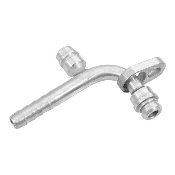 Imagem de Conexão Block Fitting 8X90 (Radial) C/Ventil R134 Universal