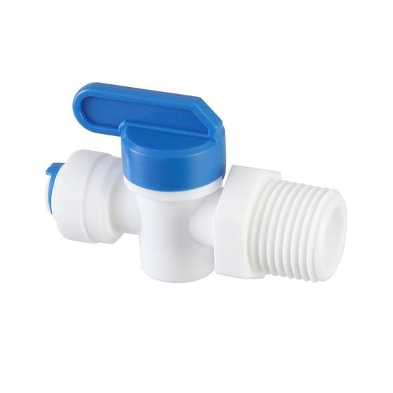 Imagem de Conexão Engate Rápido Osmose Reversa Registro 1/4 X 1/2 Bsp