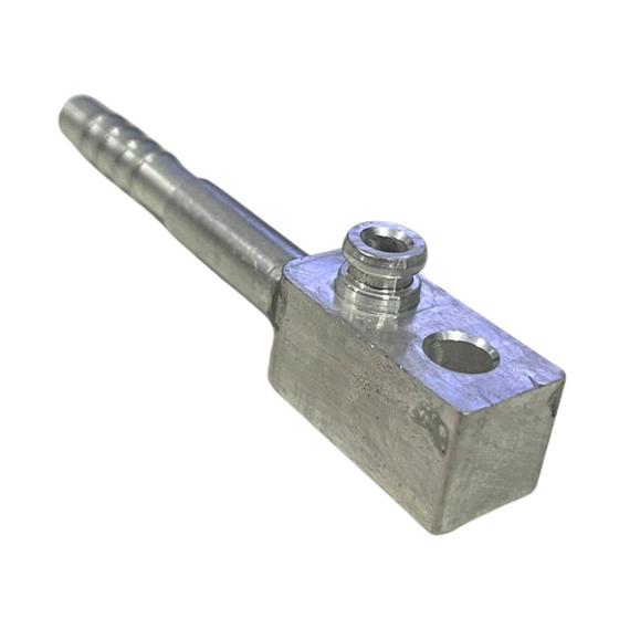 Imagem de Conexão Filtro Secador Gol G2 G3 G4 Radial Block Fitting 6mm