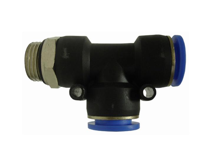 Imagem de Conexão Instantãnea Tee Macho Lateral 8x3/8"