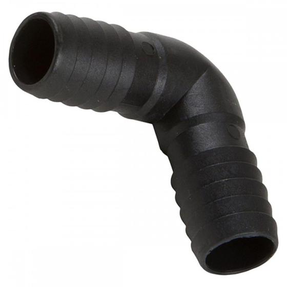 Imagem de Conexao Preta Joelho Interno Duplo 1/2'' ./ Kit Com 25 Peças