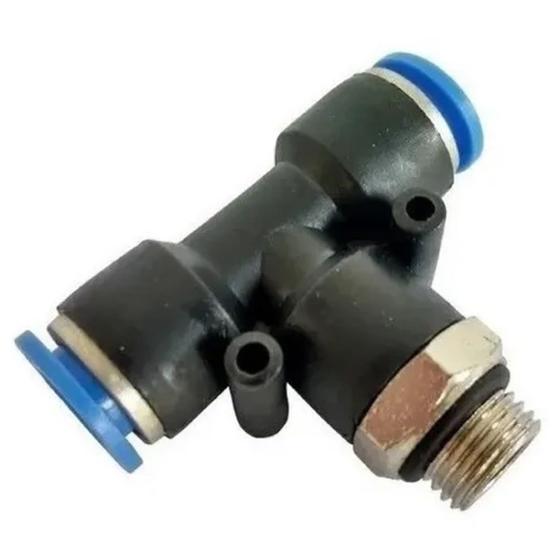 Imagem de Conexao rapida t macho 1/4 x 10mm bsp - com 2 peças