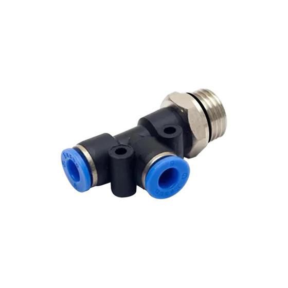 Imagem de Conexão Rápida T Macho Lateral 06 Mm X 3/8 Bsp