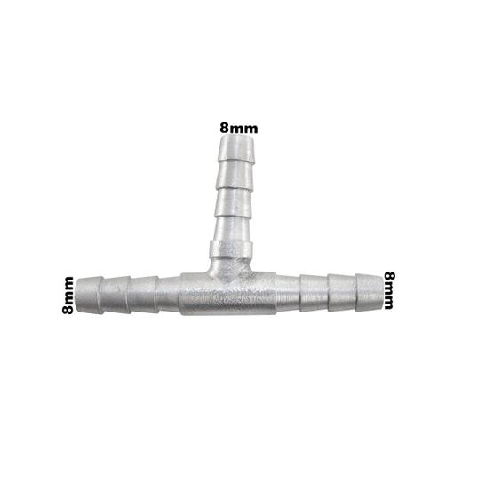 Conector En Forma De Y De Plástico Negro 3/16 Pulgadas 4.8mm Para