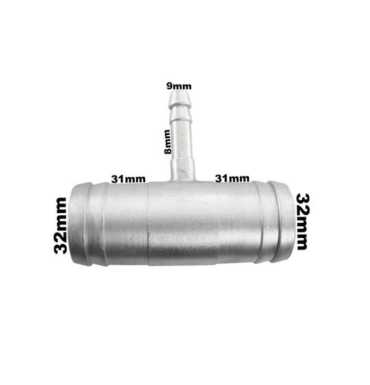 Imagem de Conexão T Aluminio Redução 30x8x30mm Adaptação Universal