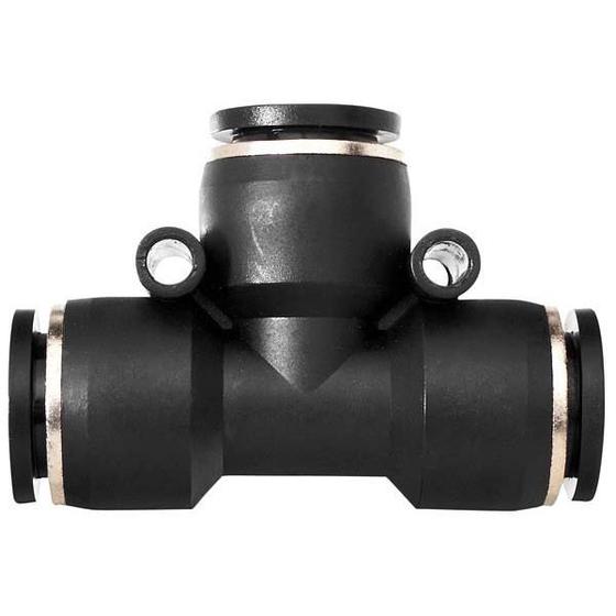 Imagem de Conexão Tee União Instantânea Plástica 12mm Embalagem com 5 Unidades  Wurth  088423 12  Kit