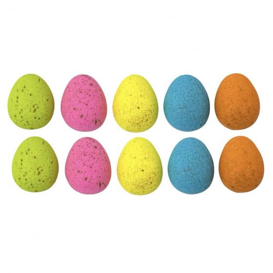 Imagem de Confeito Acucar Ovos Color C/10 Jady