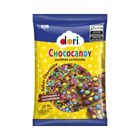 Imagem de Confeito Pastilhas Chococandy Dori C/ 500 Gramas