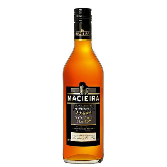Conhaque maciera 5 estrelas 700ml