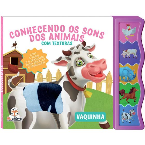 Imagem de Conhecendo Os Sons Dos Animais Com Texturas: Vaquinha