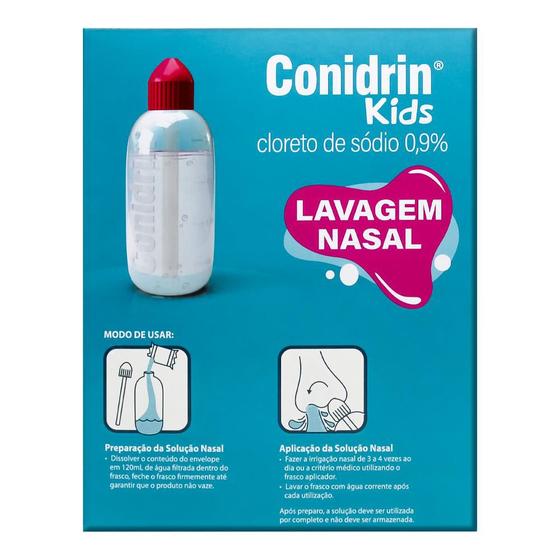 Imagem de Conidrin Kids 0,9% Cloreto de Sódio Lavagem Nasal crianças