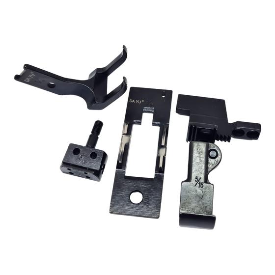 Imagem de Conj 02AG  5/16 Transp Triplo Calcador Chapa Dente Bitola