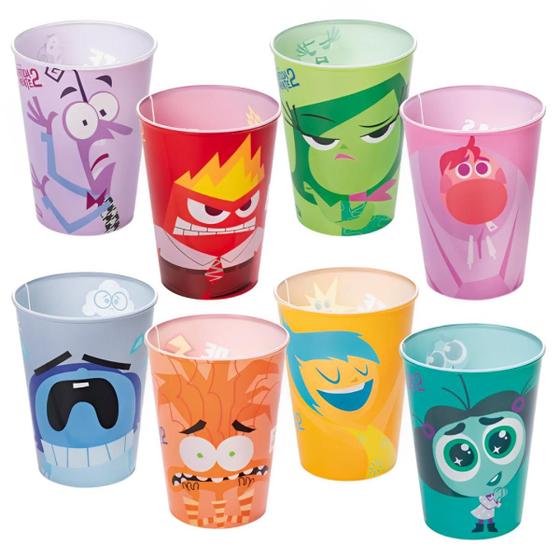 Imagem de Conj 16 Copos Divertidamente 320ml Lembrancinha