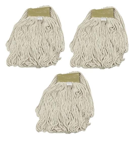 Imagem de CONJ 3 Refil MOP ÚMIDO 320 g Linha Premium Loop com Cinta Cru
