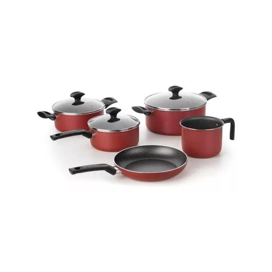 Imagem de Conj 5Pcs Amora Vermelho Mate Multiflon 40001