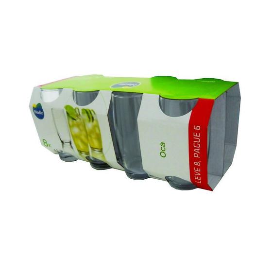Imagem de Conjunto 08 Copos Long Drink Oca 430 ml Nadir
