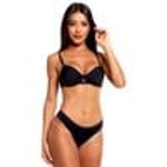 Imagem de Conjunto 1/2 taça bojo liso gil lingerie