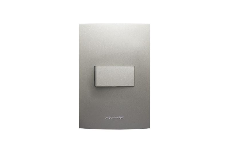 Imagem de Conjunto 1 Interruptor Paralelo 4x2 Titanium 85586 Alumbra