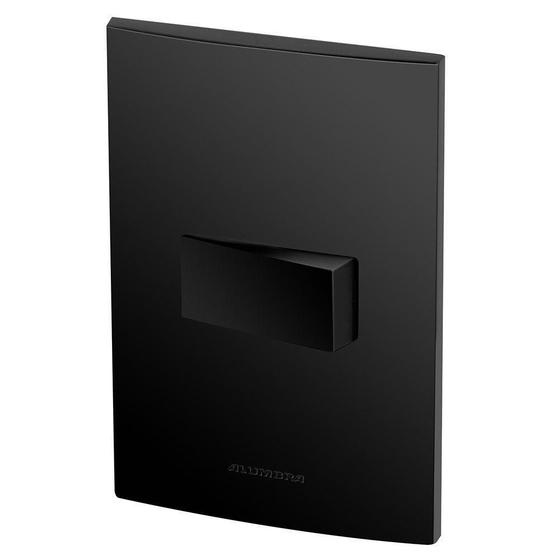 Imagem de Conjunto 1 Interruptor Paralelo - Inova Preto Fosco - Apf04