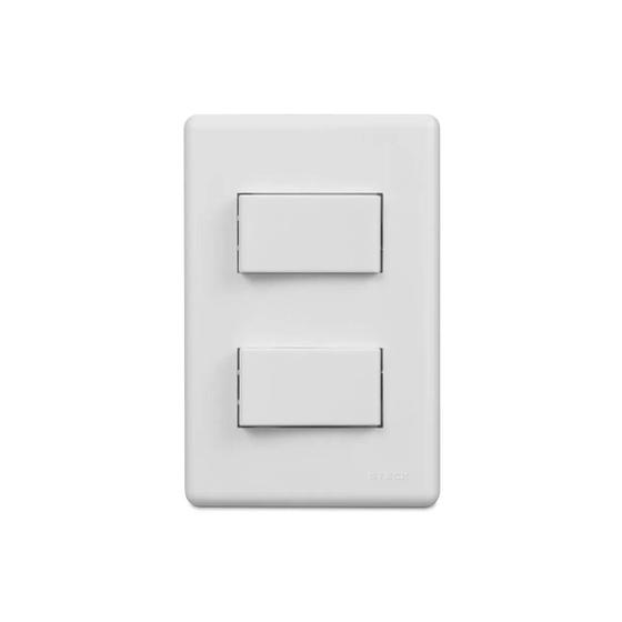 Imagem de Conjunto 1 Interruptor Simples 1 Paralelo 10a Stella Steck