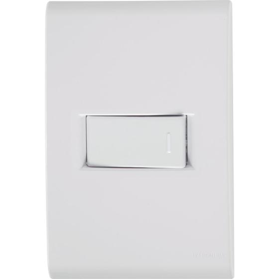 Conjunto 1 interruptor simples horizontal 10a 250v liz branco tramontina é ruim? Conjunto 1 interruptor simples horizontal 10a 250v liz branco tramontina é boa?