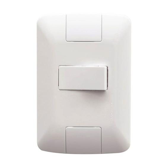 Imagem de Conjunto 1 Interruptor Simples Horizontal Aria Tramontina