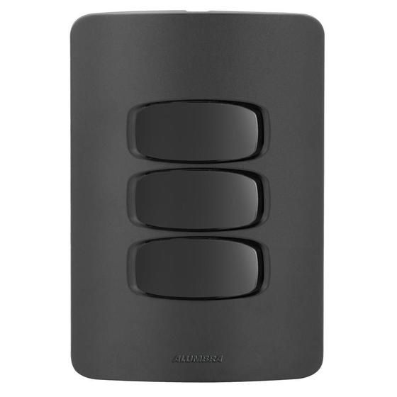 Imagem de Conjunto 1 Simples + 2 Paralelos - Alumbra Gracia Black Maxx