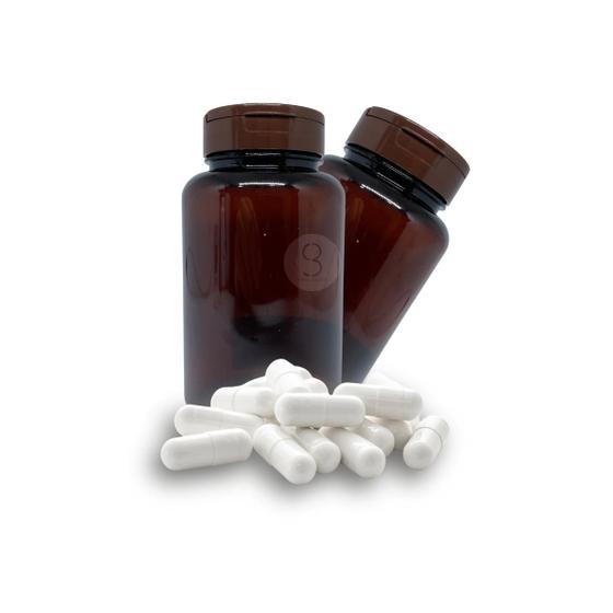 Imagem de Conjunto 10 Potes 220ml Com Tampa Flip-Top Para Cápsulas