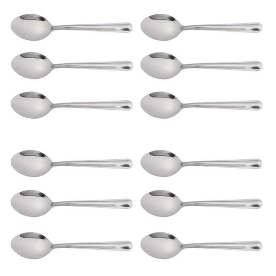 Conjunto 12 Colheres Pequenas para Sobremesa Aço Inox Linha Verão Martinazzo Menor preço em Conjunto 12 Colheres Pequenas para Sobremesa Aço Inox Linha Verão Martinazzo