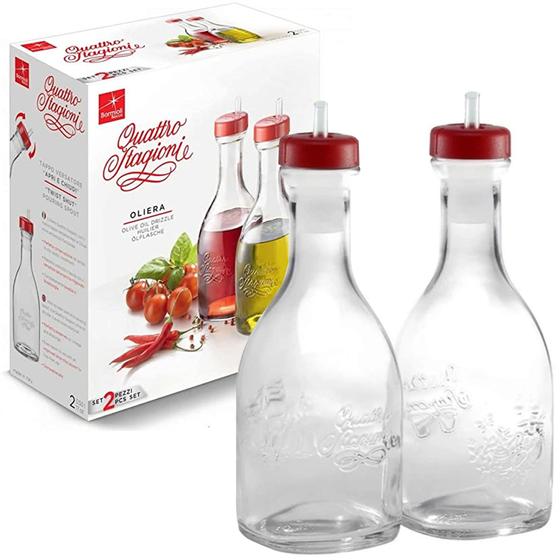 Imagem de Conjunto 2 Azeiteros 500ml Quattro Stagioni - Bormioli Rocco