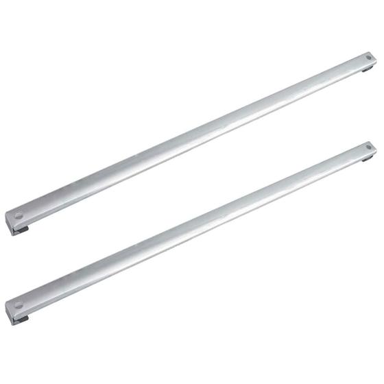 Imagem de Conjunto 2 Barras Organizadoras de Cozinha 60cm em Aço Inox Top Pratic Brinox