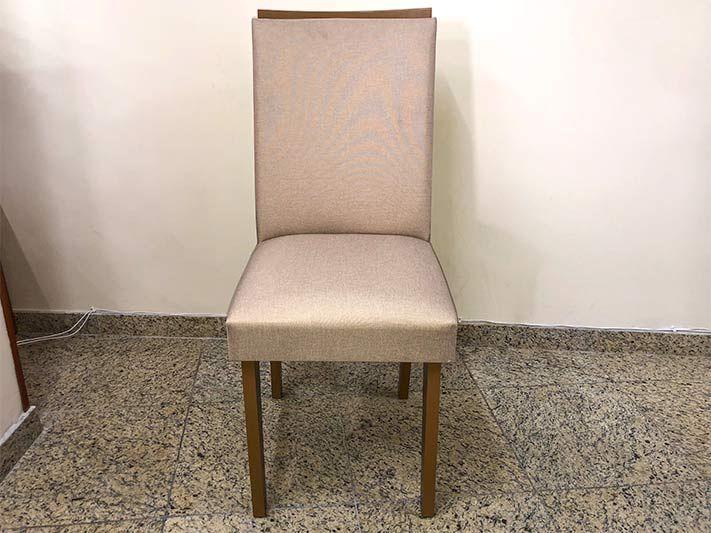 Imagem de Conjunto 2 Cadeiras de Jantar Bege 07 Lunara